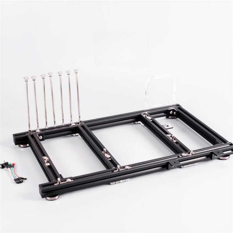 ATX PCテストベンチ アルミニウム合金製コンピューターケ - Aluminum Open Frame Test Bench Water Cooling のレビューと価格